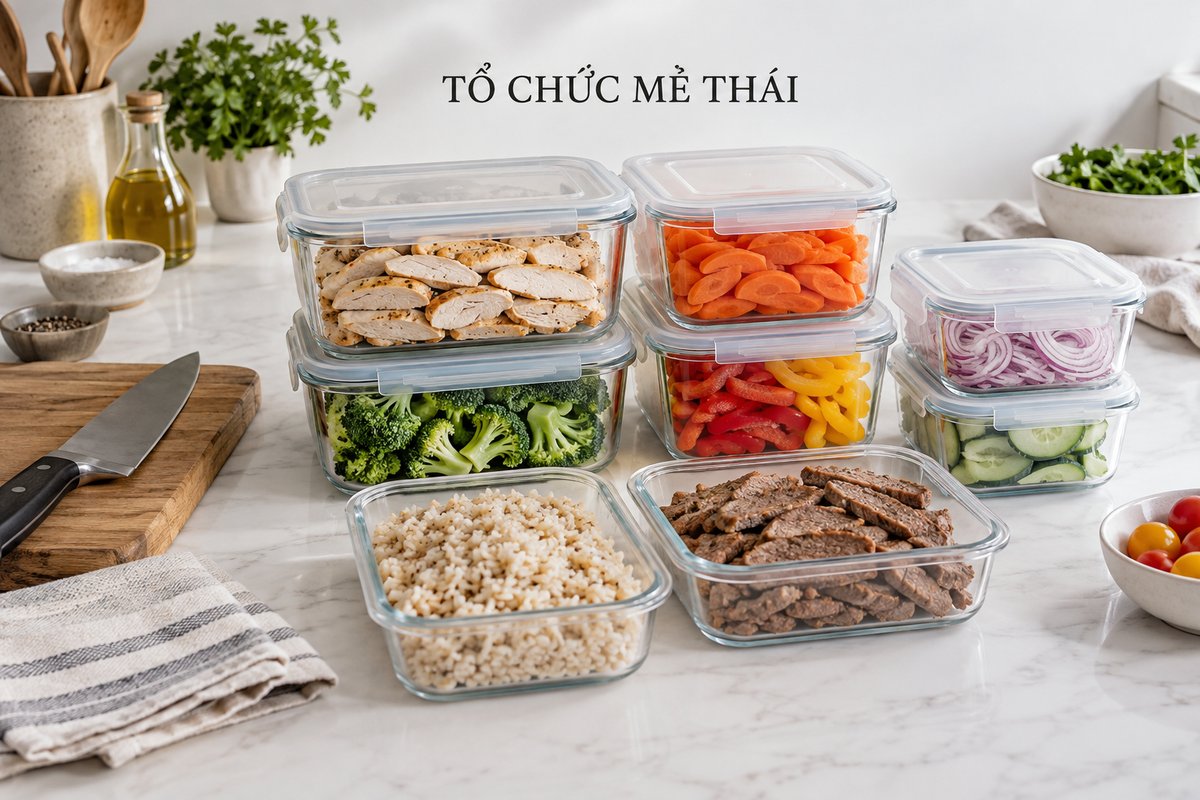 Hộp đồ chín thái lát có nắp